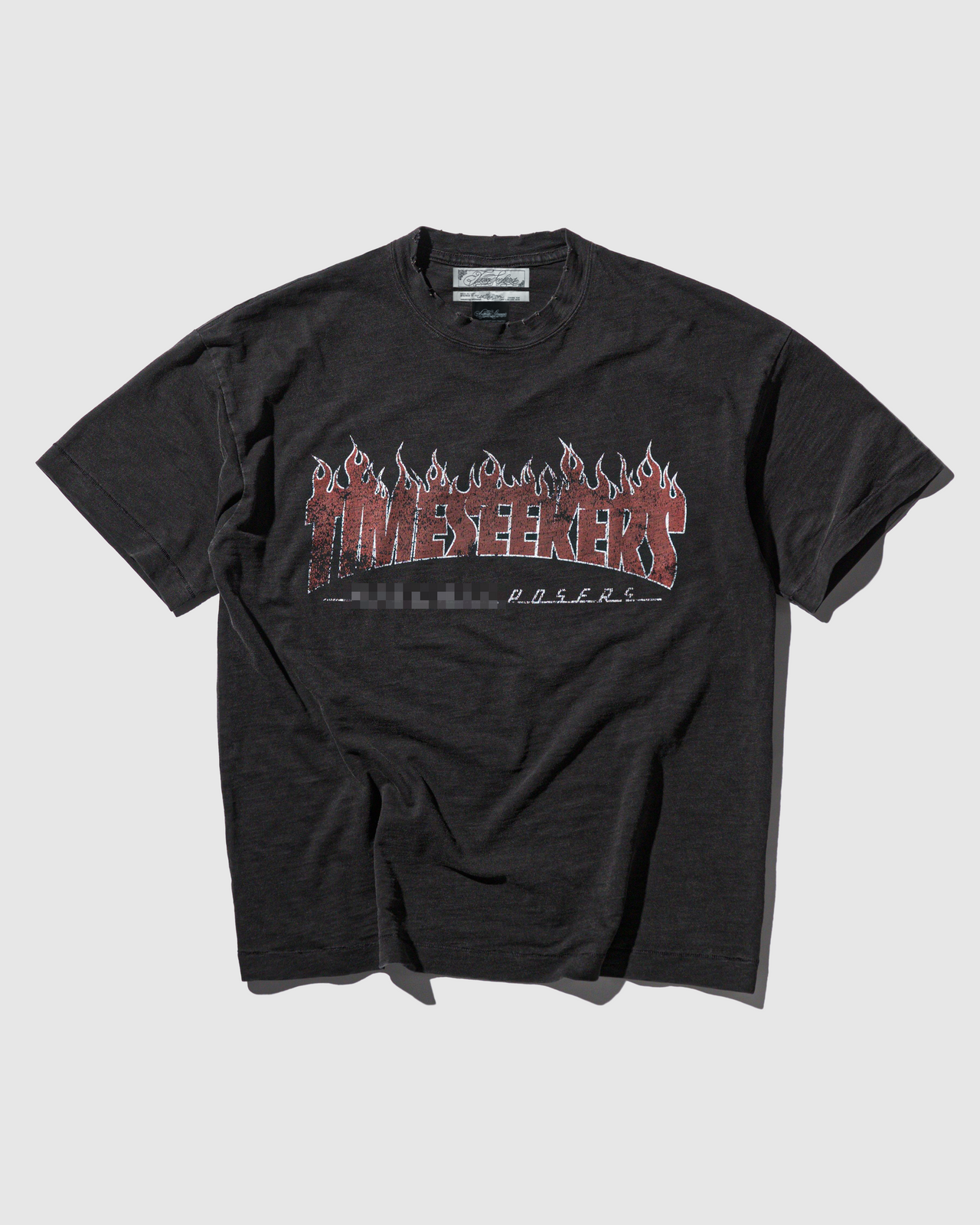 2014 POSER WASHED BLACK T-SHIRT