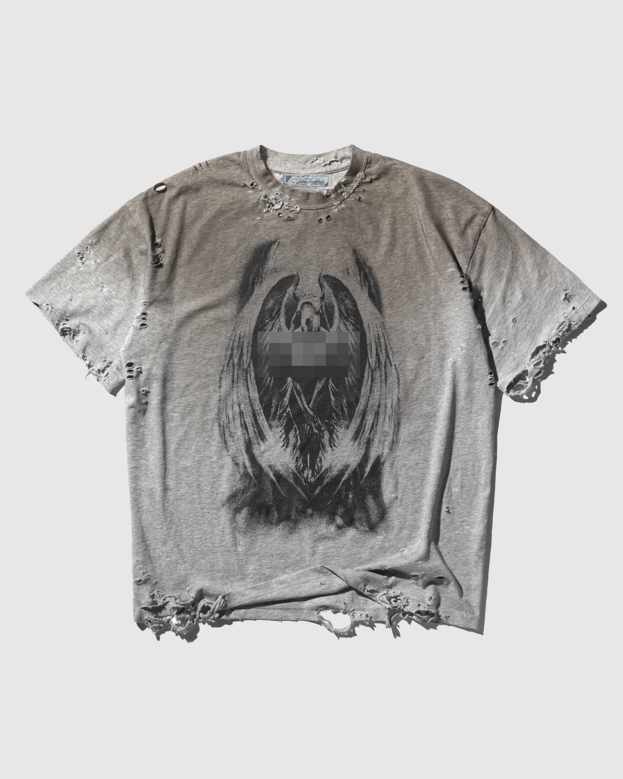 FALLEN ANGEL HEATHER GRAY T-SHIRT