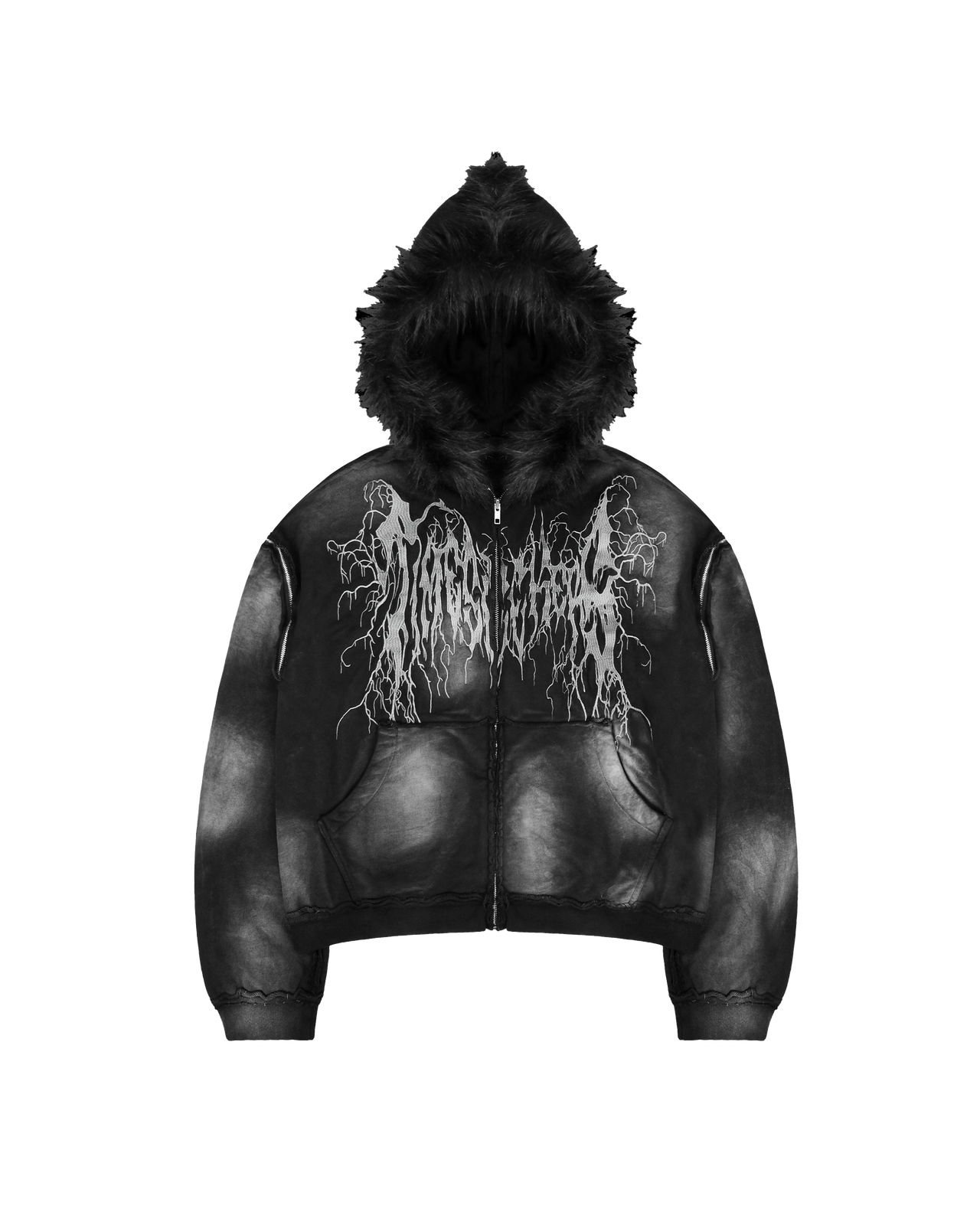 MOHAWK METAL BEAST ZIP-HOODIE