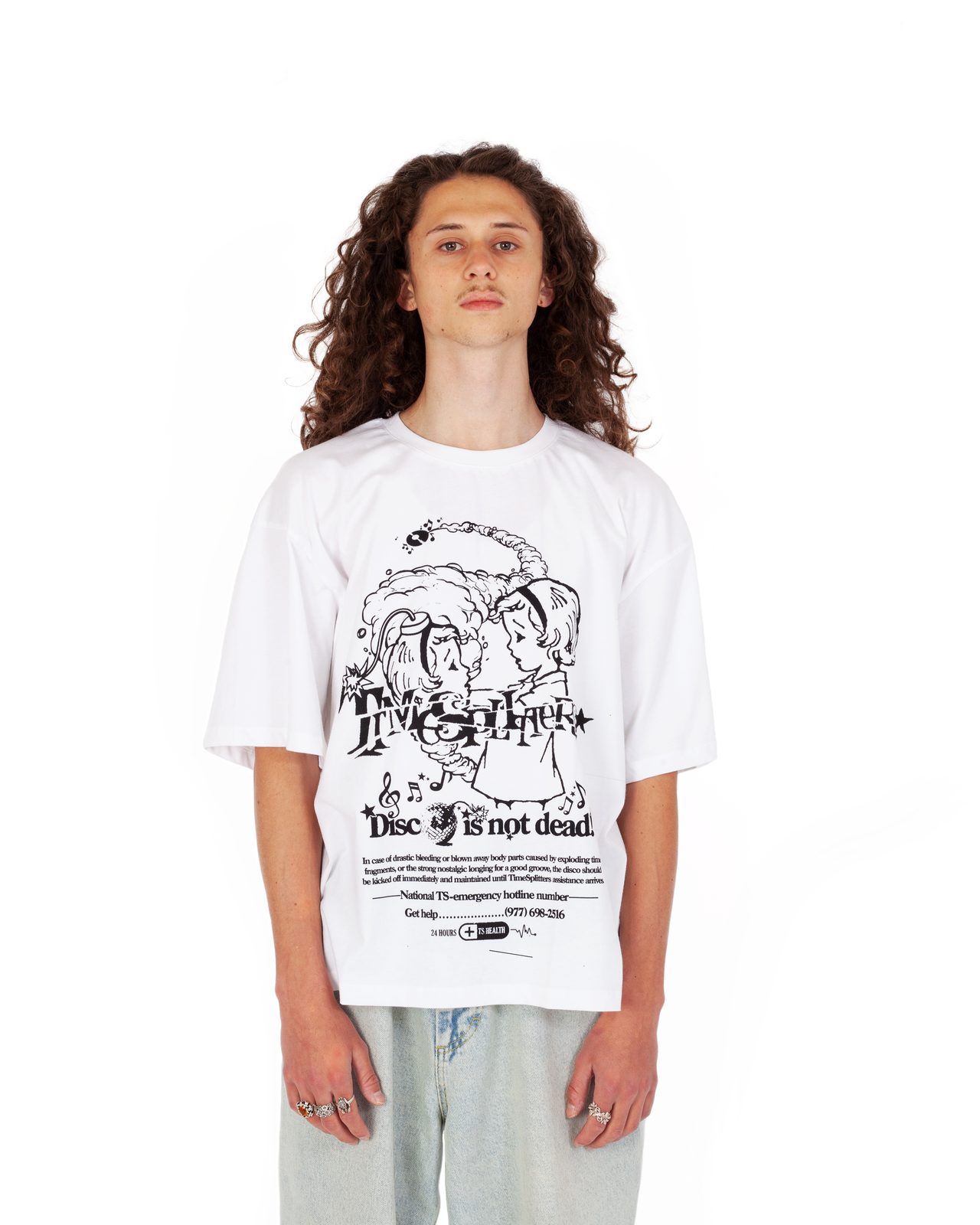 EMERGENCY T-SHIRT WHITE