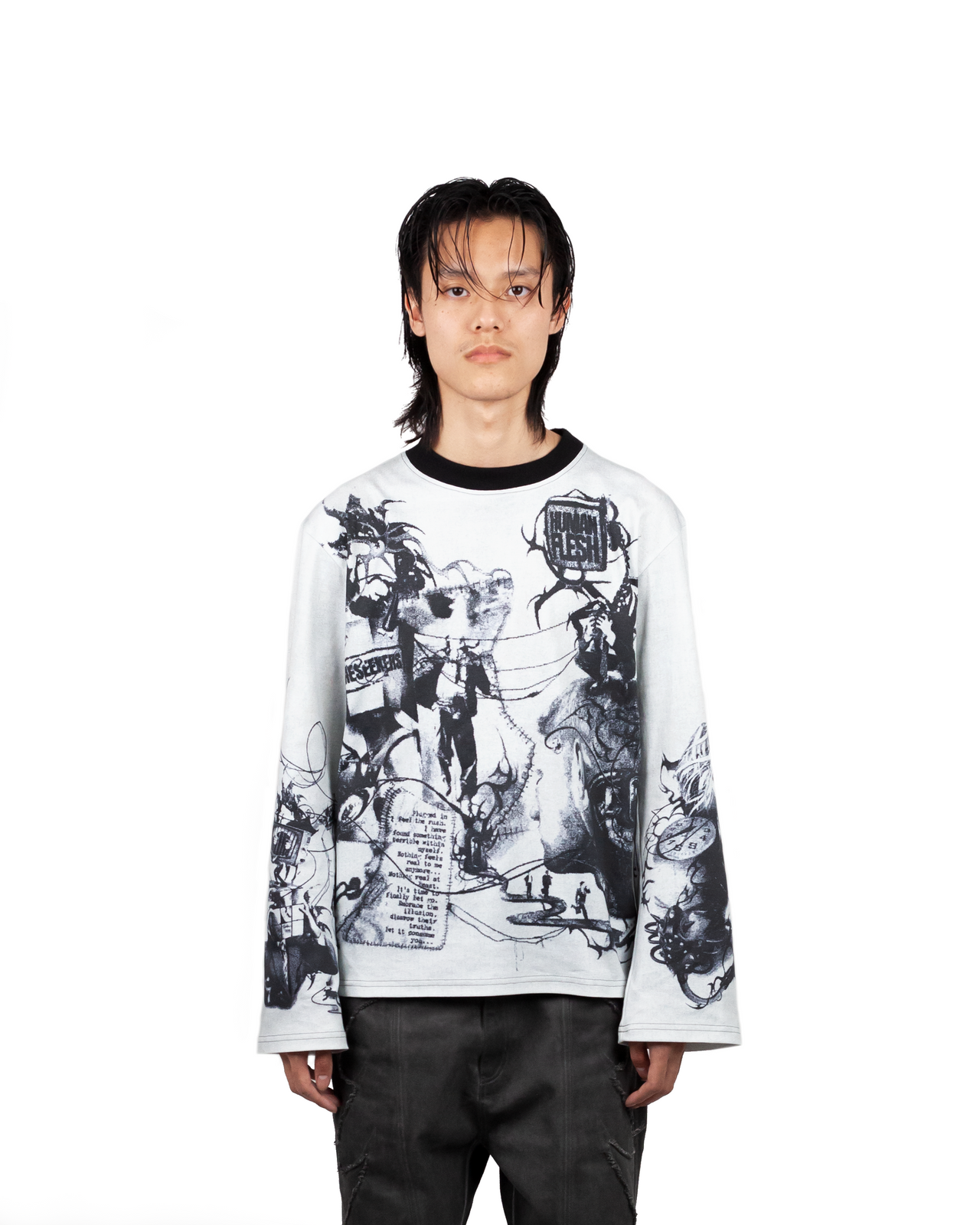 HUMAN FLESH LONGSLEEVE
